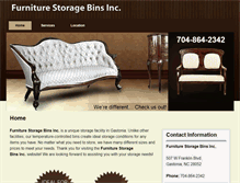Tablet Screenshot of furniturestoragebinsgastonianc.com